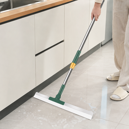 💚 Floor Cleaning | Silicone Squeegee Efficiency | Fast Dry Surface Care