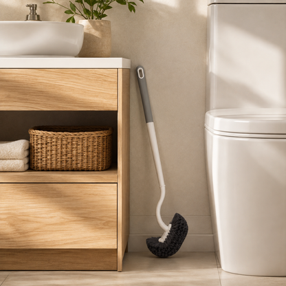 Bathroom Cleaning | Dense Bristle Design | Deep Toilet Bowl Care