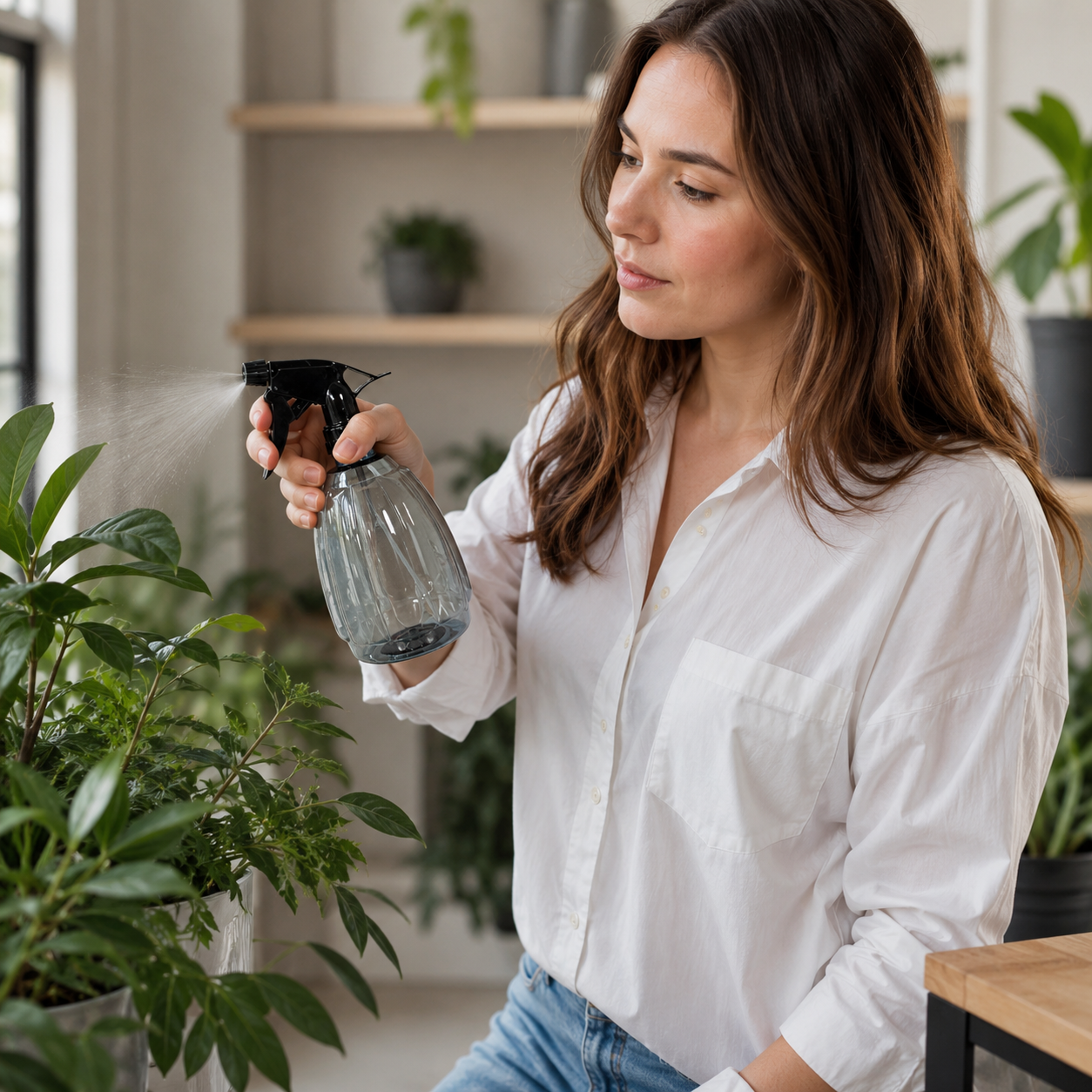 🖤 Cleaning Essential | Durable Plastic Design | Fine Mist Daily Care