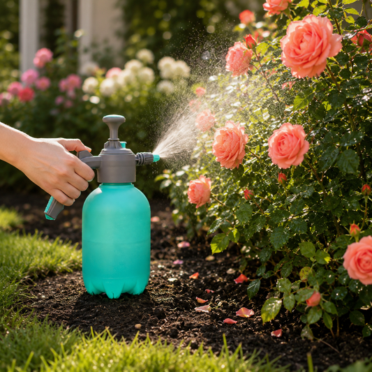 💦 Pressure Sprayer | Durable Plastic Garden Care | Effortless Continuous Mist