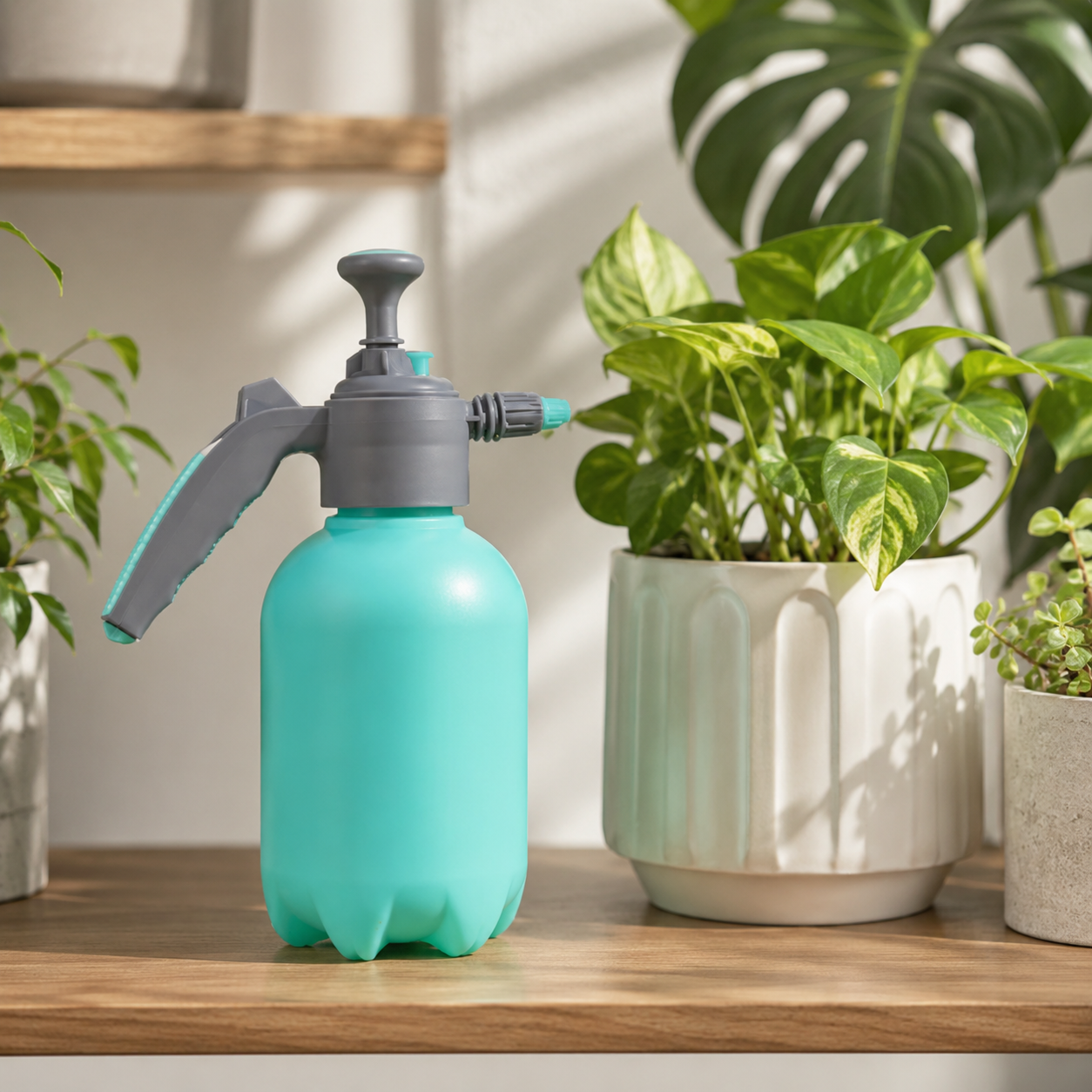 💦 Pressure Sprayer | Durable Plastic Garden Care | Effortless Continuous Mist
