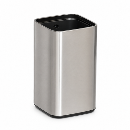 🗑️ Modern Essential | Stainless Steel Waste Bin | Sleek Space-Saving Design