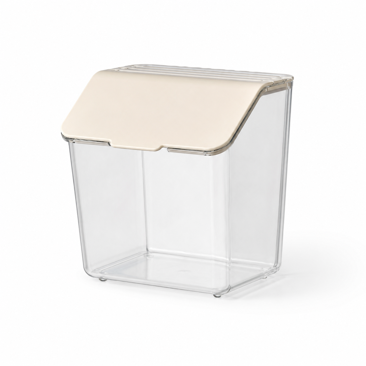 🧺 Space Saver | Clear Wall-Mounted Storage | Modern Flip-Lid Organizer