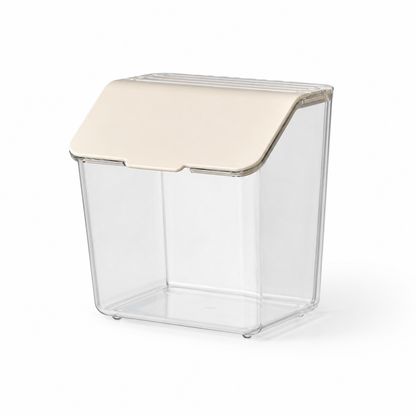 🧺 Space Saver | Clear Wall-Mounted Storage | Modern Flip-Lid Organizer