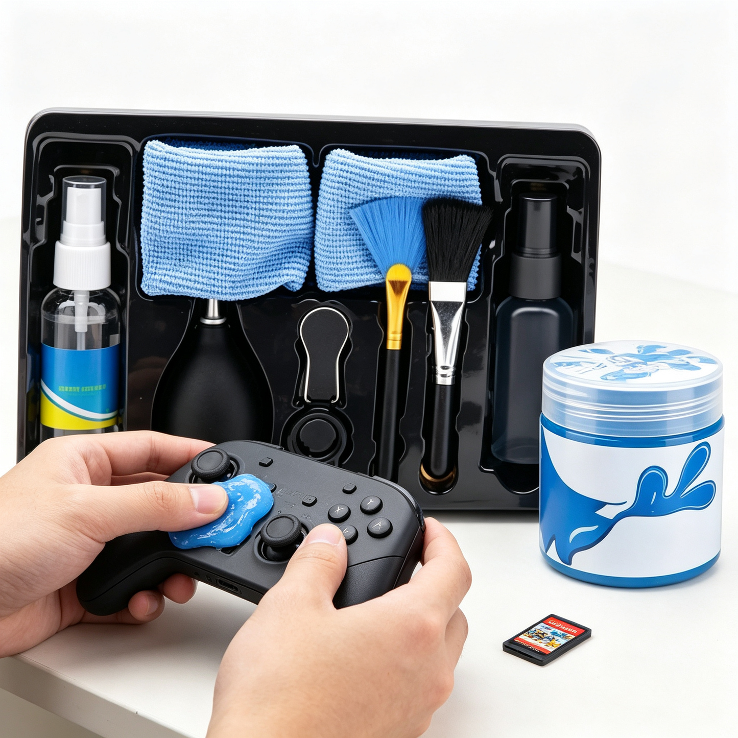 🧴Keyboard Cleaning Kit | Reusable Cleaning Gel | Desktop Care Essential | Everyday Tech Maintenance Helper | Dust Removal Solution