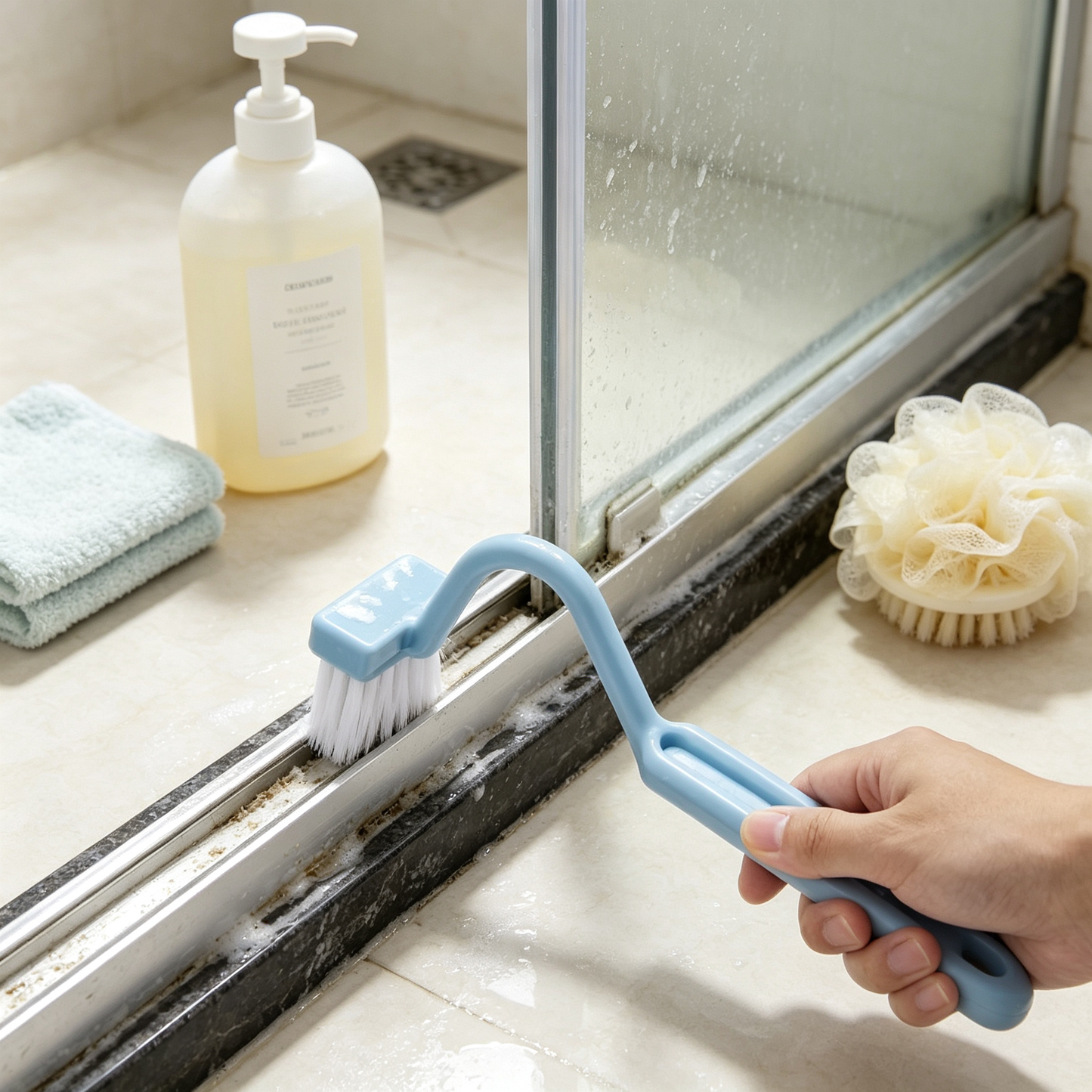 ✨ Toilet Cleaning Brush | Flexible PP Material | Bathroom Care Essential | Deep Cleaning Helper | Compact Modern Design