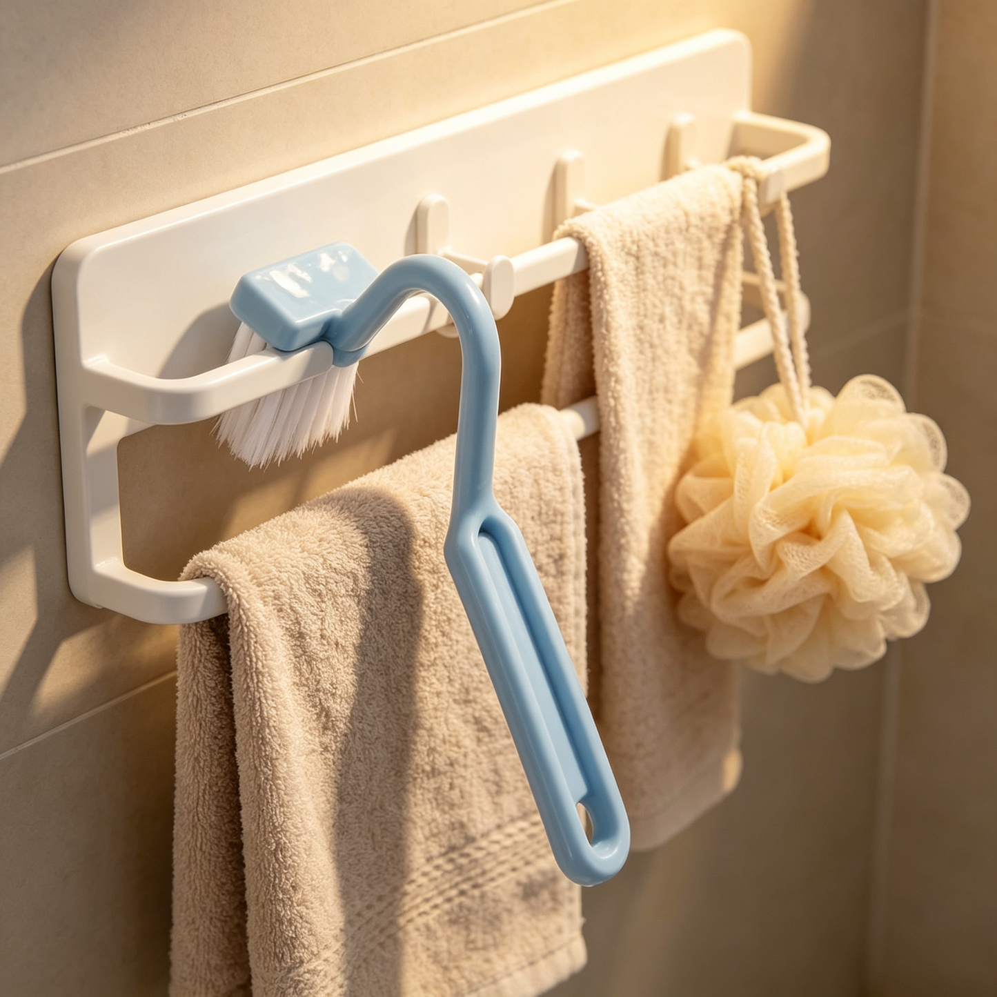 ✨ Toilet Cleaning Brush | Flexible PP Material | Bathroom Care Essential | Deep Cleaning Helper | Compact Modern Design