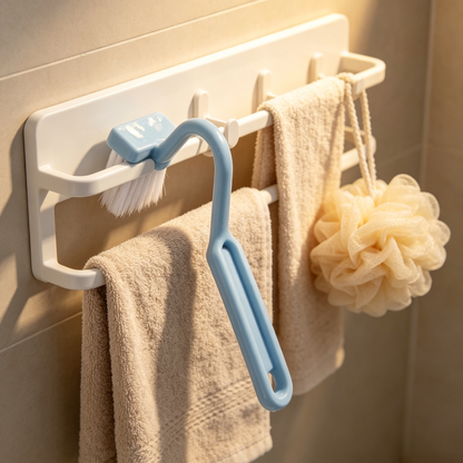 ✨ Toilet Cleaning Brush | Flexible PP Material | Bathroom Care Essential | Deep Cleaning Helper | Compact Modern Design
