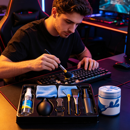 🧴Keyboard Cleaning Kit | Reusable Cleaning Gel | Desktop Care Essential | Everyday Tech Maintenance Helper | Dust Removal Solution
