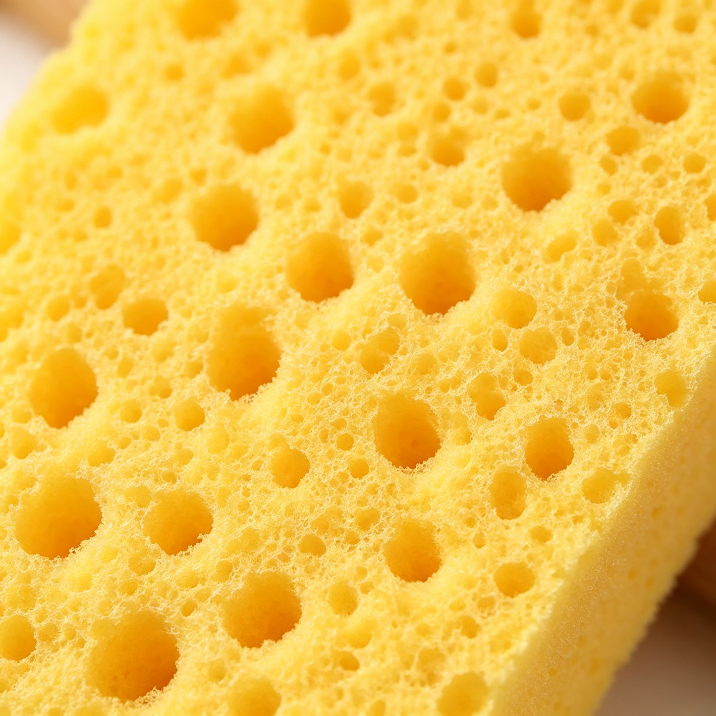 🧽 Kitchen Cleaning Sponge | Soft Absorbent Material | Daily Dishwashing Essential | Home Care Helper | Bright Yellow Fresh Design