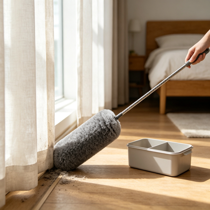 ✨ Dust Cleaning Brush | Microfiber Material | Home Care Essential | Deep Dust Removal | Flexible Practical Design