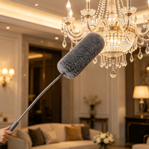 ✨ Dust Cleaning Brush | Microfiber Material | Home Care Essential | Deep Dust Removal | Flexible Practical Design