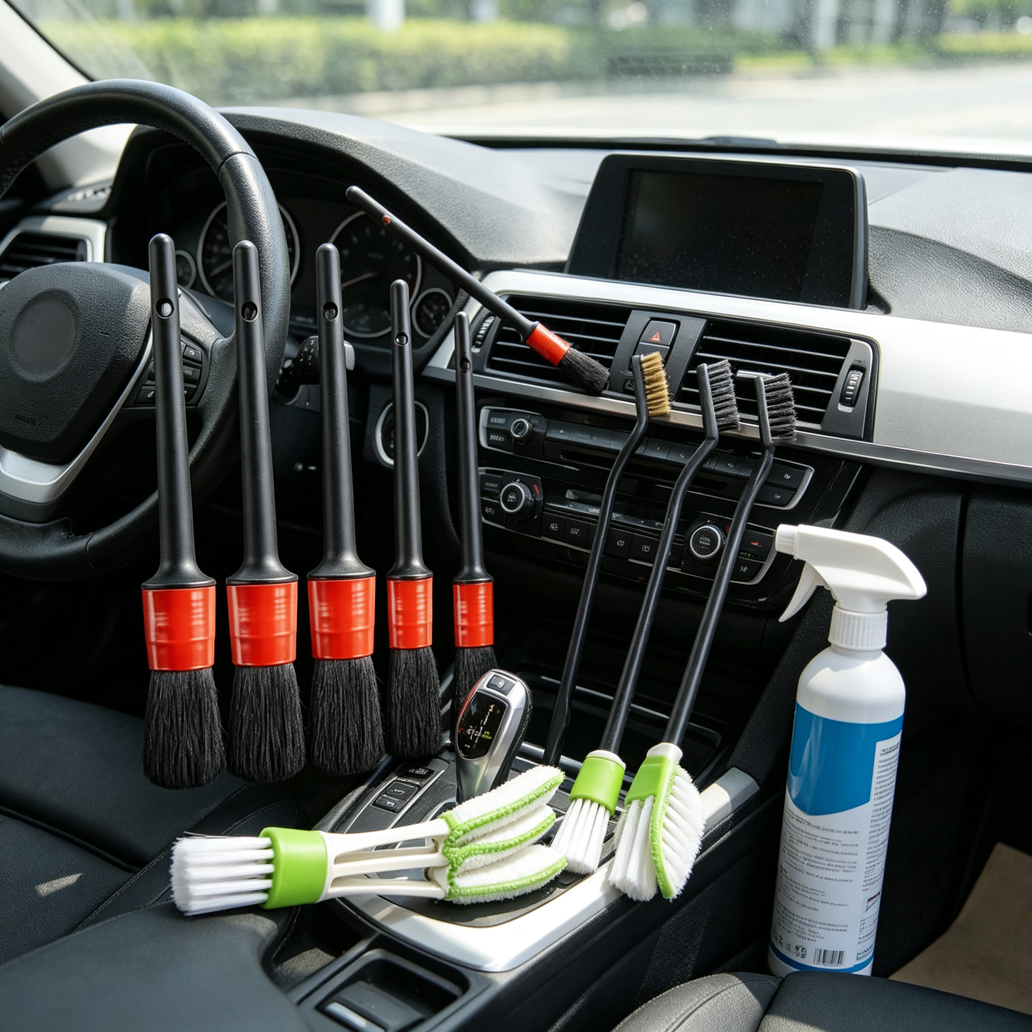 ✨ Cleaning Brush Set | Multi-Surface Tools | Home Care Essential | Everyday Organization | Practical Design