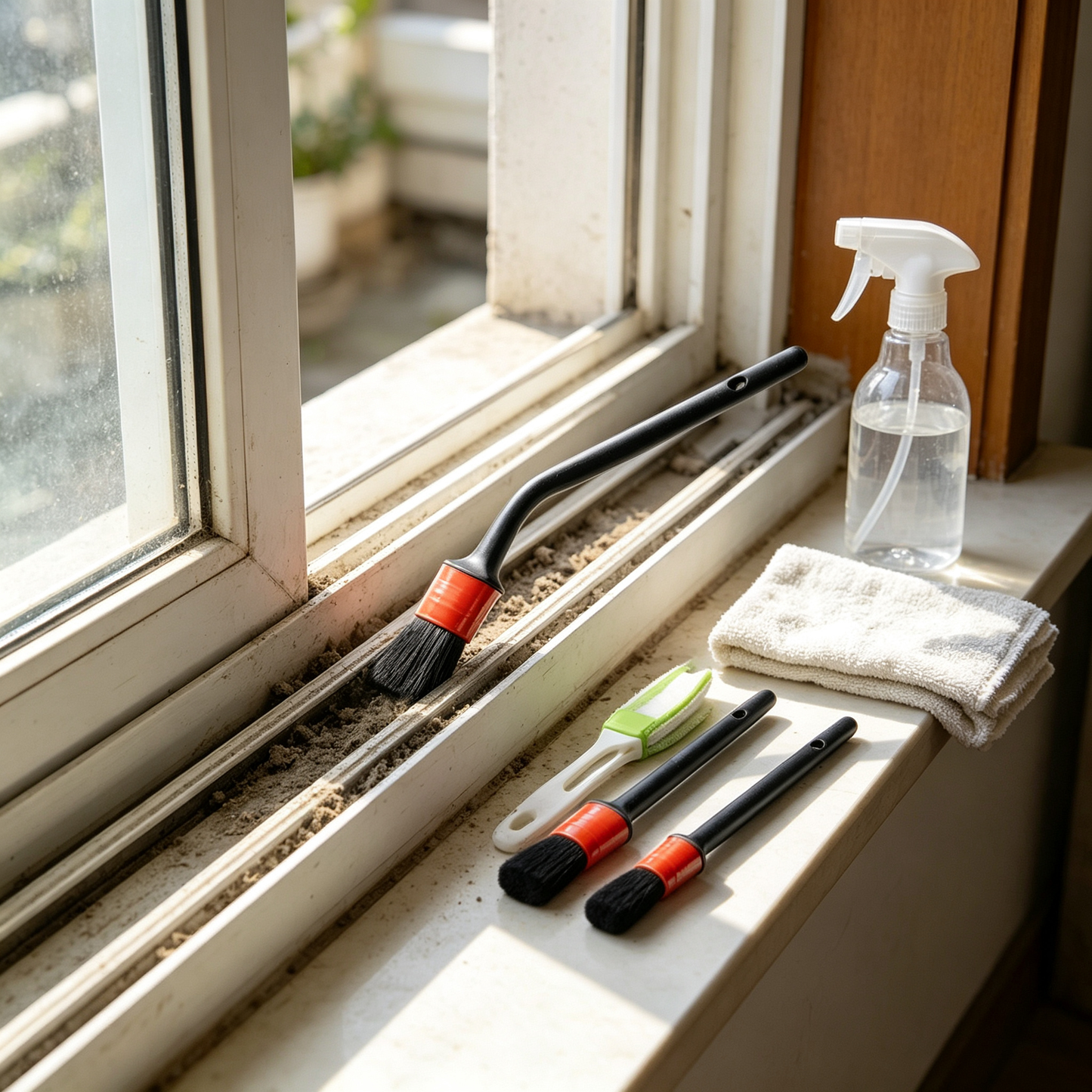 ✨ Cleaning Brush Set | Multi-Surface Tools | Home Care Essential | Everyday Organization | Practical Design