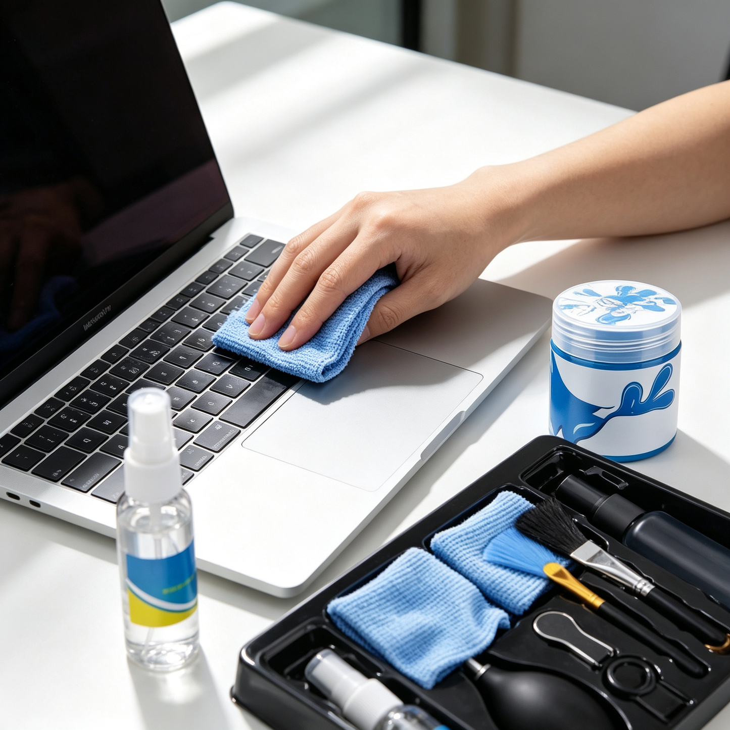 🧴Keyboard Cleaning Kit | Reusable Cleaning Gel | Desktop Care Essential | Everyday Tech Maintenance Helper | Dust Removal Solution