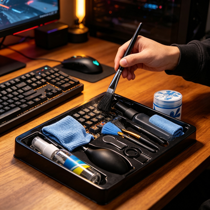 🧴Keyboard Cleaning Kit | Reusable Cleaning Gel | Desktop Care Essential | Everyday Tech Maintenance Helper | Dust Removal Solution